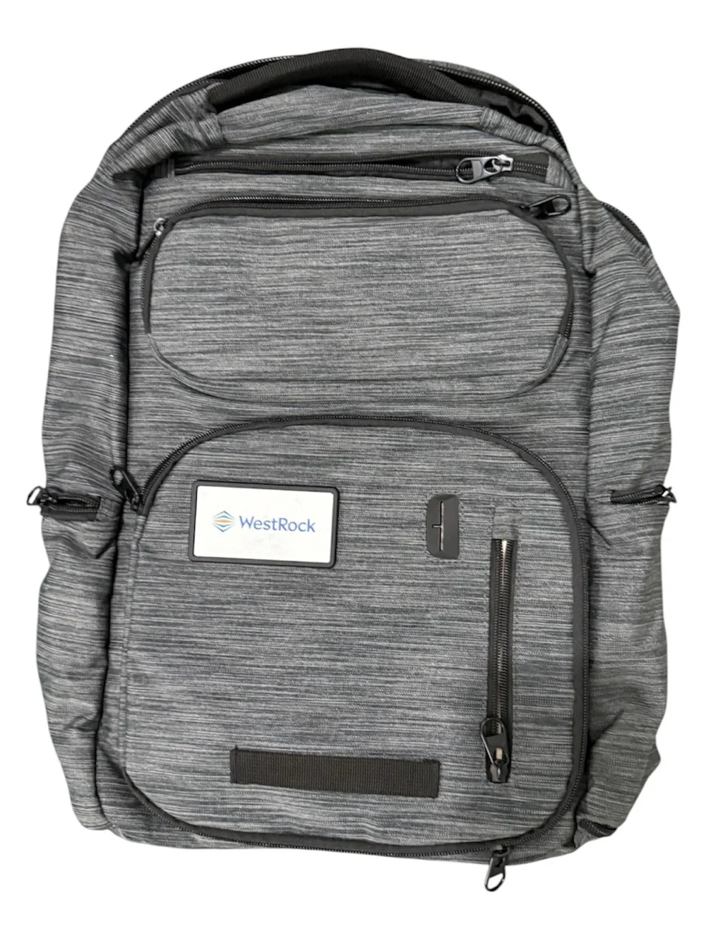 Men's Gray Tech Backpack